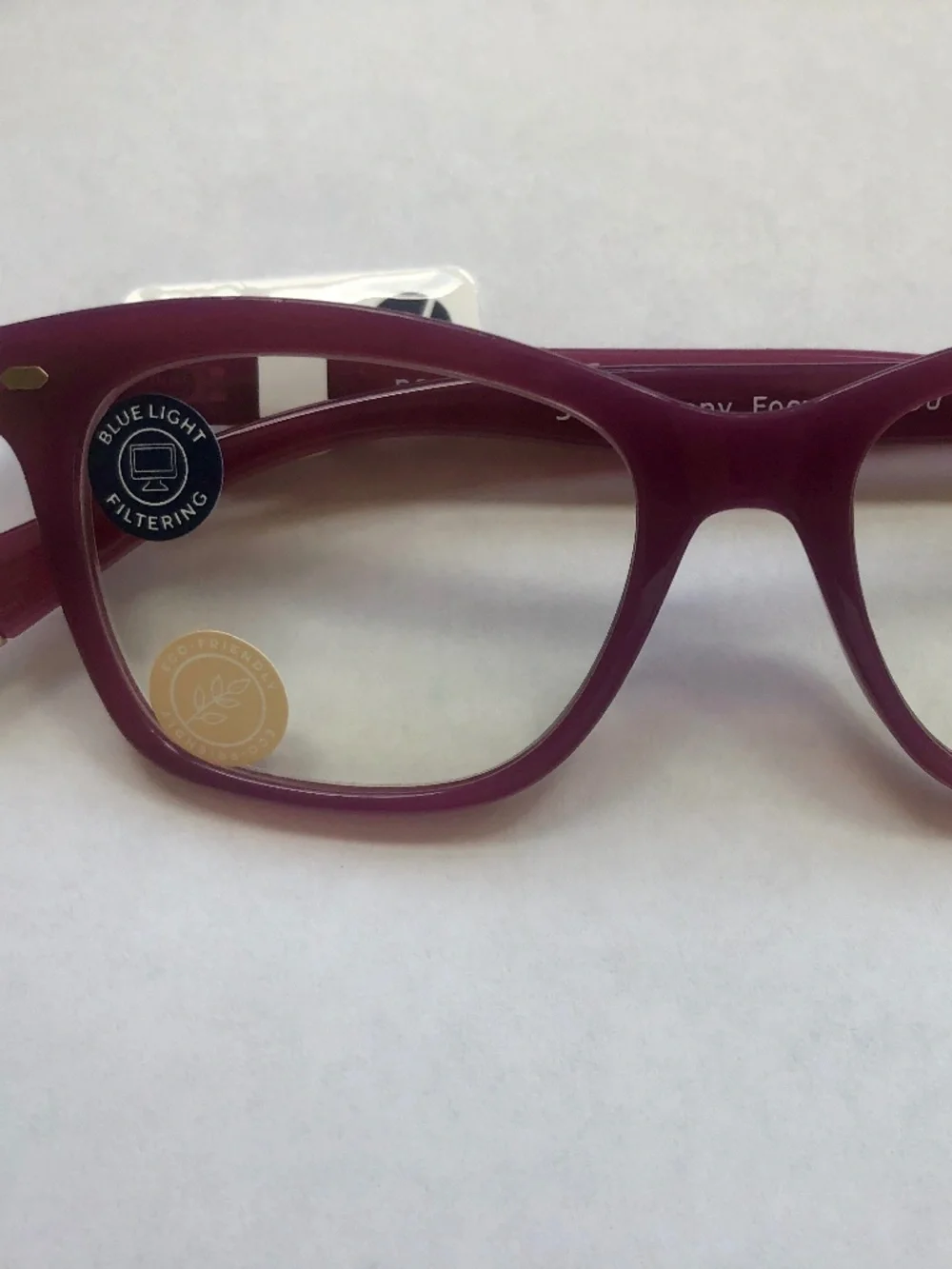 NEW‎ Peepers Poppy Berry Light Filtering Glasses +1.00